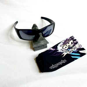 Oakley Troy Lee Designs Fuel Cell Love & Hate w/Etched Black Iridium Lenses